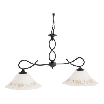 Ideal Lux - Luster na reťazi 2xE27/60W/230V Ideal Lux - Luster na reťazi 2xE27/60W/230V