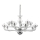 Ideal Lux - Luster na reťazi CASANOVA 16xE14/40W/230V pr. 120 cm číra