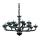 Ideal Lux - Luster na reťazi CASANOVA 16xE14/40W/230V pr. 120 cm šedá