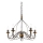 Ideal Lux - Luster na reťazi CORTE 5xE14/40W/230V pr. 54 cm meď