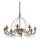 Ideal Lux - Luster na reťazi CORTE 8xE14/40W/230V pr. 80 cm meď