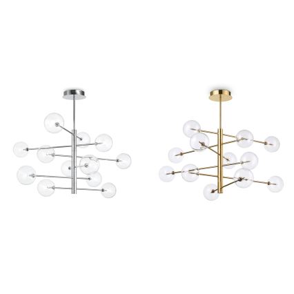 Ideal Lux - Náhradné tienidlo pre luster a lampu EQUINOXE, priemer 15 cm, číre