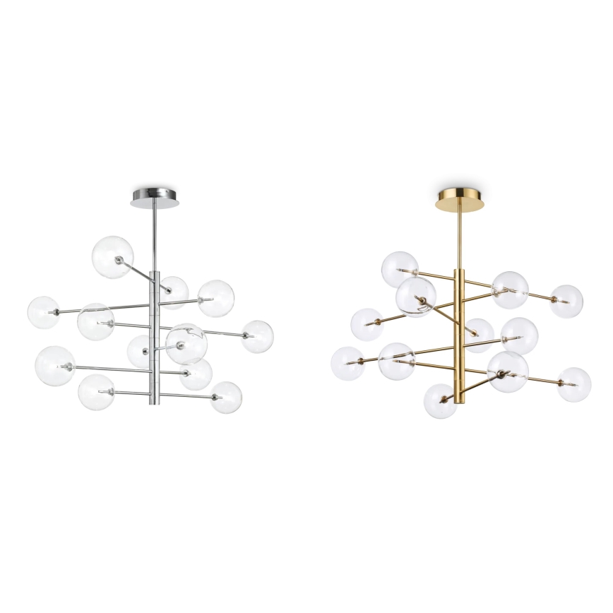 Ideal Lux - Náhradné tienidlo pre luster a lampu EQUINOXE, priemer 15 cm, číre