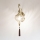 Ideal Lux - Nástenná lampa HAREM 1xE27/42W/230V mosadz