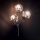 Ideal Lux - Nástenná lampa KEPLER 3xE27/42W/230V čierna/dymová