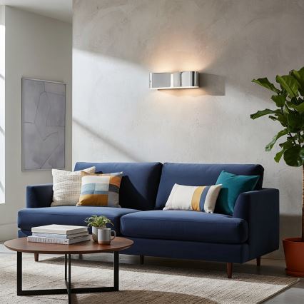 Ideal Lux - Nástenné svietidlo CLIP 2xE27/60W/230V lesklý chróm