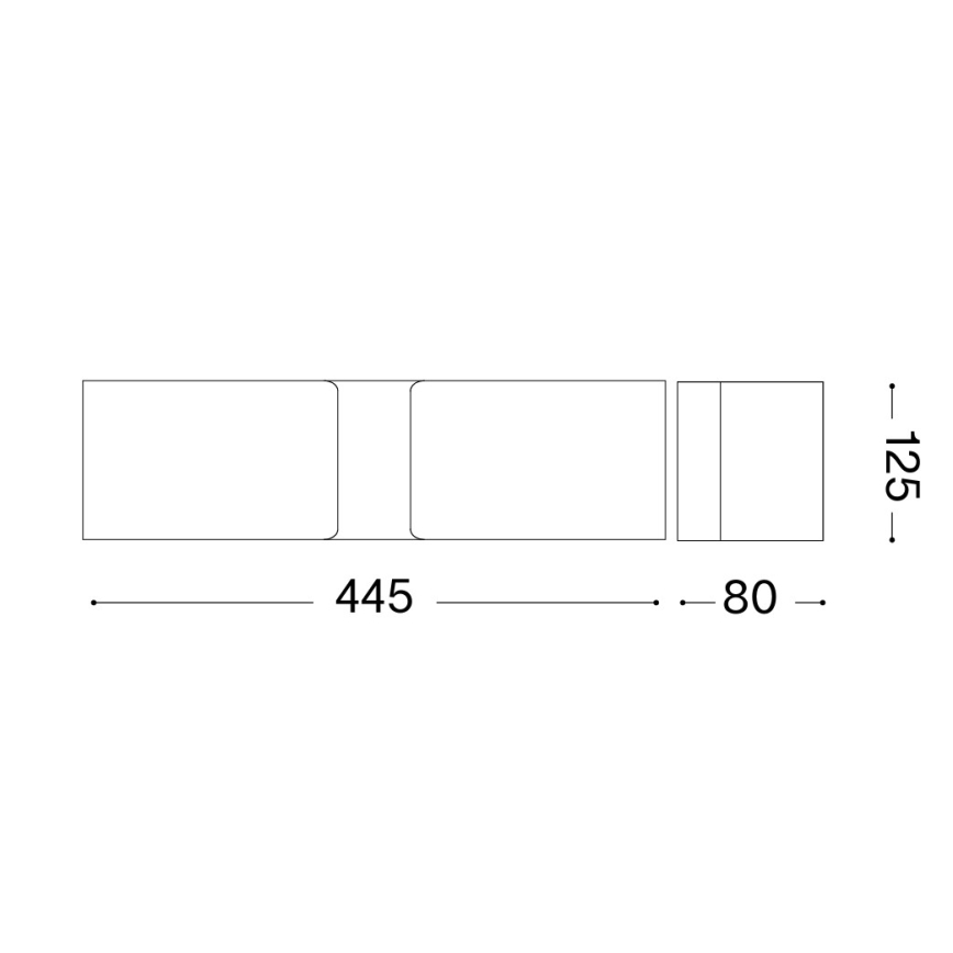 Ideal Lux - Nástenné svietidlo CLIP 2xE27/60W/230V lesklý chróm