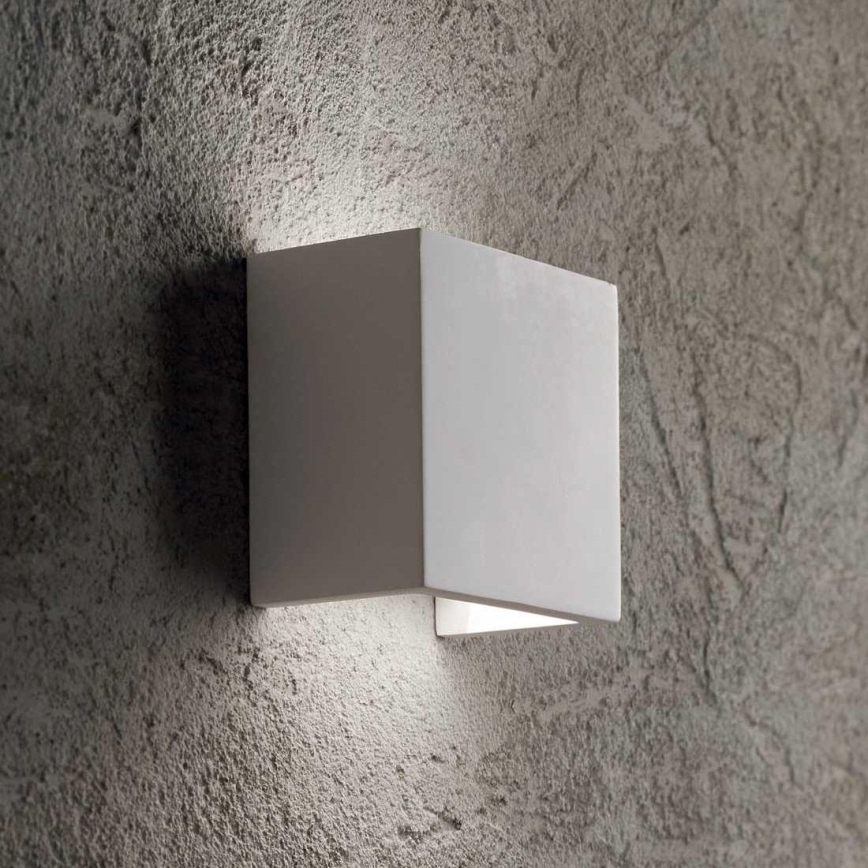 Ideal Lux - Nástenné svietidlo FLASH GESSO 1xG9/40W/230V biela