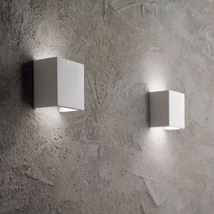 Ideal Lux - Nástenné svietidlo FLASH GESSO 1xG9/40W/230V biela