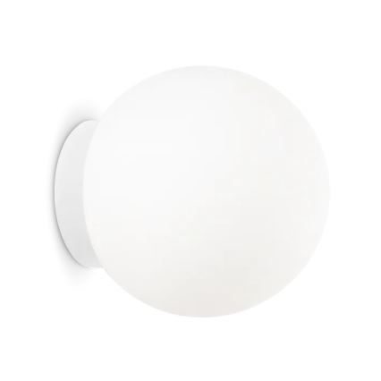 Ideal Lux - Nástenné svietidlo MAPA 1xE27/42W/230V Ø 20 cm biele