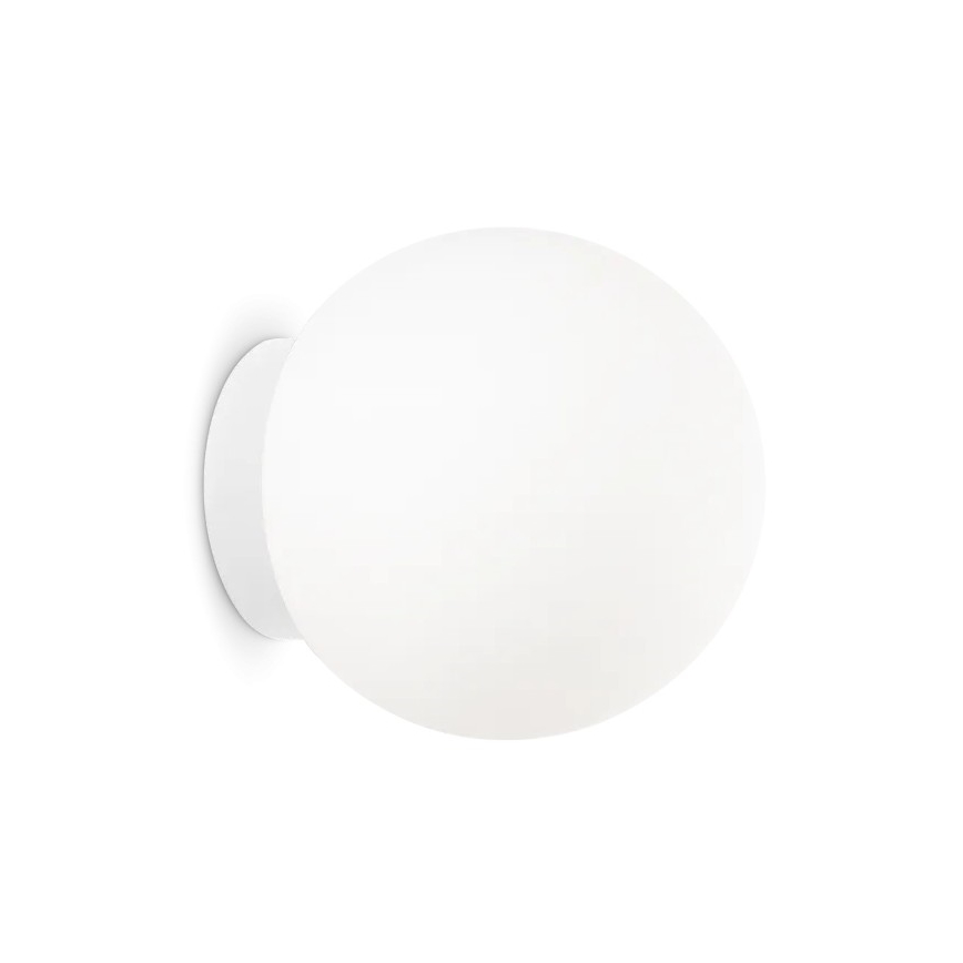 Ideal Lux - Nástenné svietidlo MAPA 1xE27/42W/230V Ø 20 cm biele