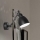 Ideal Lux - Nástenné svietidlo NEWTON 1xE27/42W/230V čierne