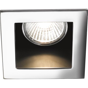Ideal Lux - Podhľadové svietidlo FUNKY 1xGU10/50W/230V 9x9 cm lesklý chróm