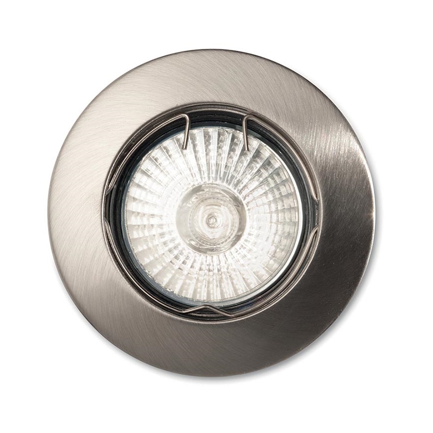 Ideal Lux - Podhľadové svietidlo JAZZ 1xGU10/50W/230V pr. 7,7 cm matný chróm