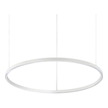 Ideal Lux - stmievateľný LED závesný luster ORACLE SLIM LED/40W/230V 3000K CRI 90 priemer 70 cm biela