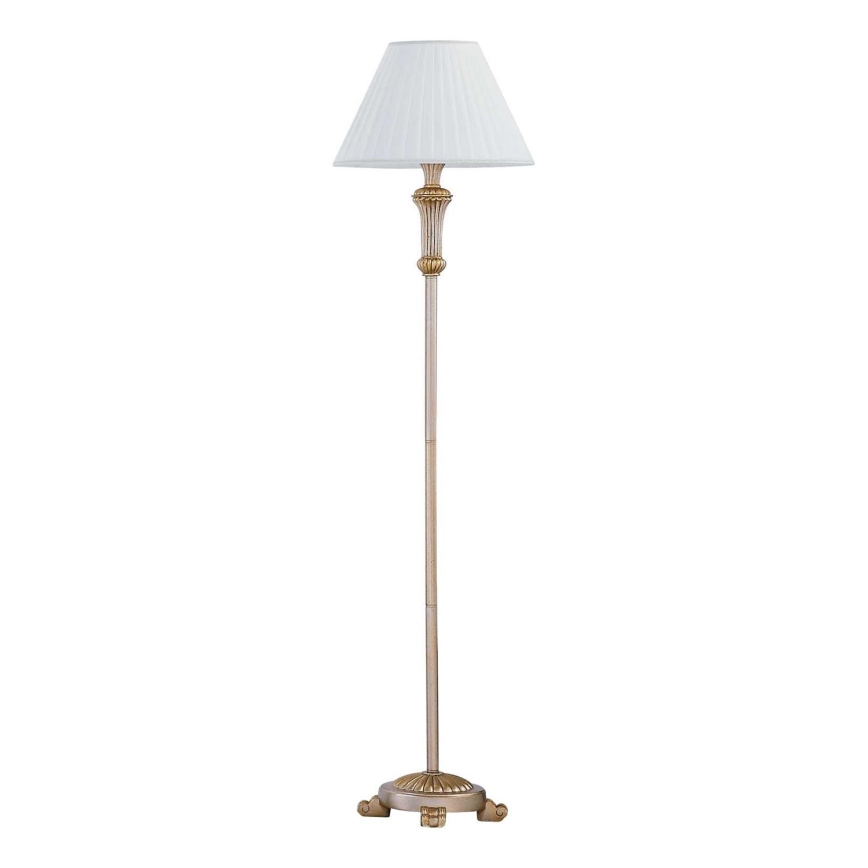 Ideal Lux - Stojacia lampa FIRENZE 1xE14/40W/230V zlatá