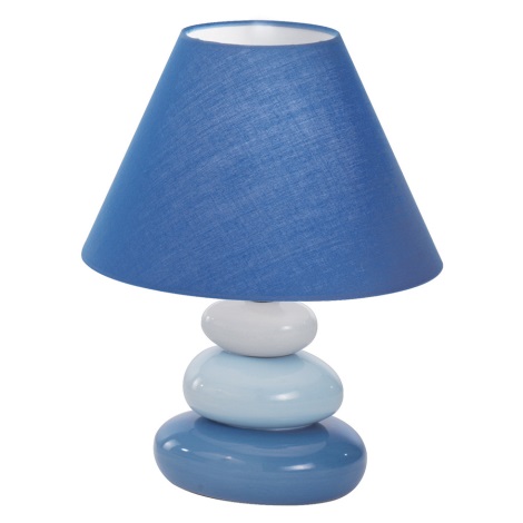 Ideal Lux - Stolná lampa 1xE14/40W/230V modrá