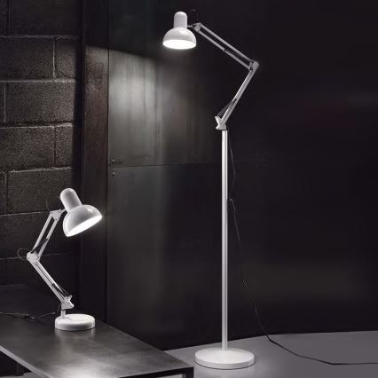 Ideal Lux - Stolná lampa 1xE27/40W/230V biela