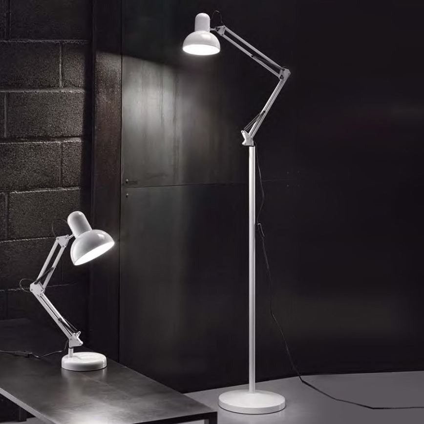 Stolná lampa 1xE27/40W/230V biela