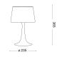 Ideal Lux - Stolná lampa 1xE27/60W/230V