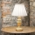 Ideal Lux - Stolná lampa FIRENZE 1xE14/40W/230V biela/zlatá