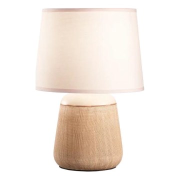 Ideal Lux - Stolná lampa KALI 1xE14/40W/230V krémová/béžová