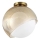 Ideal Lux - Stropné svietidlo BLOOM 1xE27/42W/230V, priemer 30 cm, zlaté/dymovo-béžové