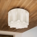 Ideal Lux - Stropné svietidlo COMPO 10xE27/52W/230V, priemer 73,5 cm, biele
