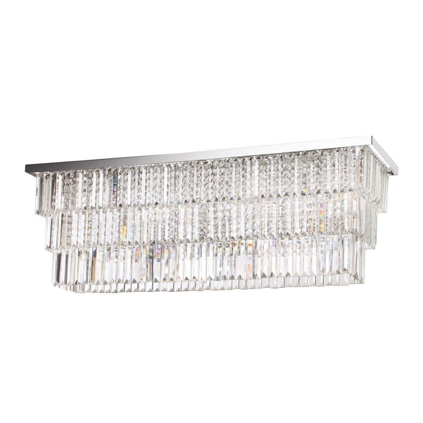 Ideal Lux - Stropné svietidlo MARTINEZ 8xE14/40W/230V lesklý chróm