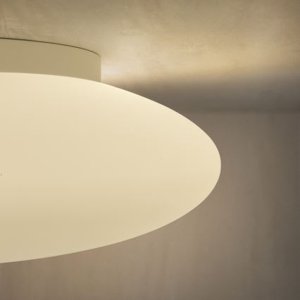 Ideal Lux - Stropné svietidlo SMARTIES 1xE27/42W/230V pr. 33 cm biele