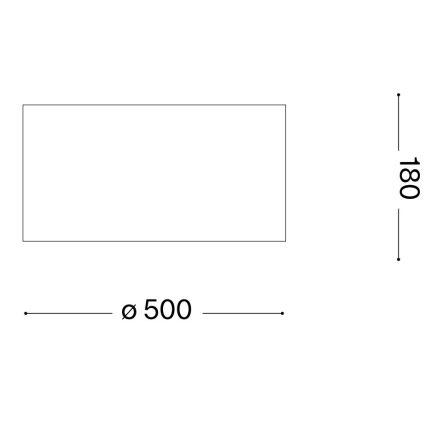 Ideal Lux - Stropné svietidlo WOODY 4xE27/60W/230V pr. 50 cm béžová