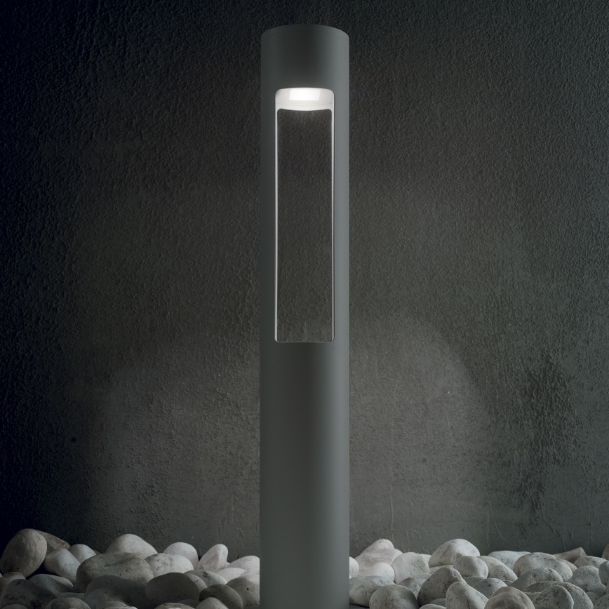 Ideal Lux - Vonkajšia lampa ACQUA 1xG9/15W/230V 60 cm IP44 antracit