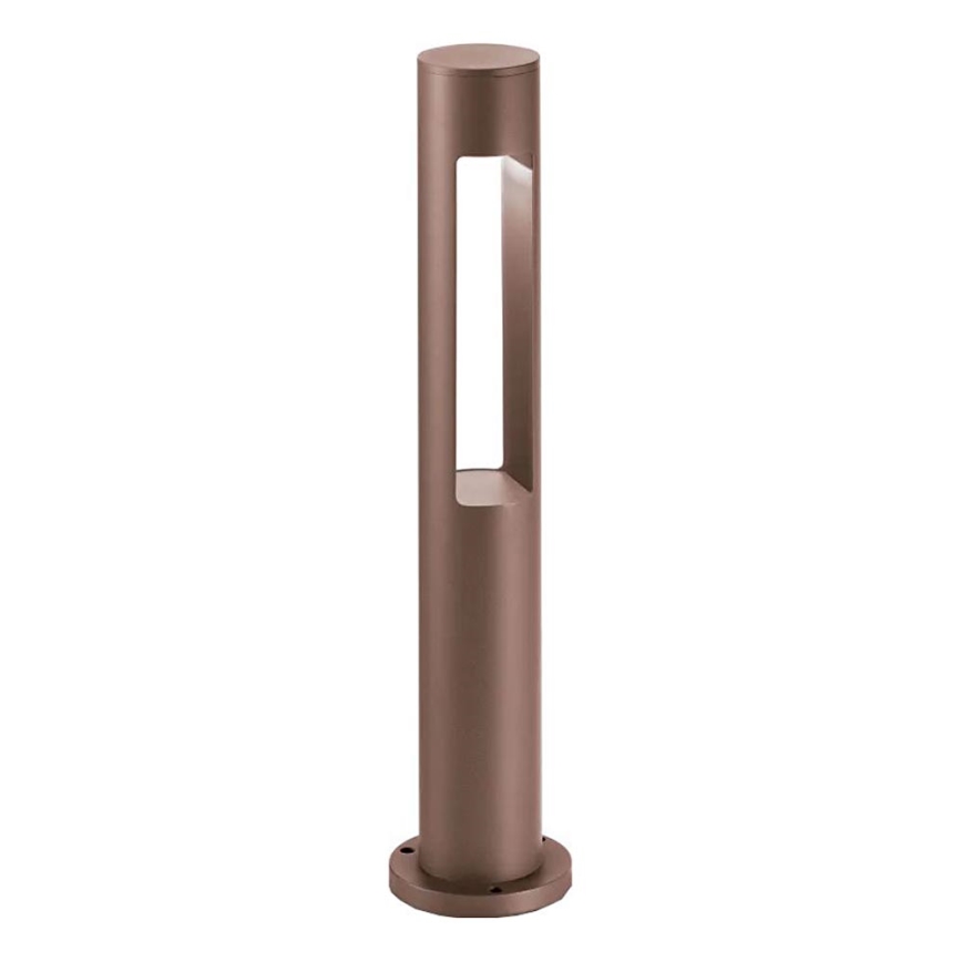Ideal Lux - Vonkajšia lampa ACQUA 1xG9/15W/230V 60 cm IP44 hnedá