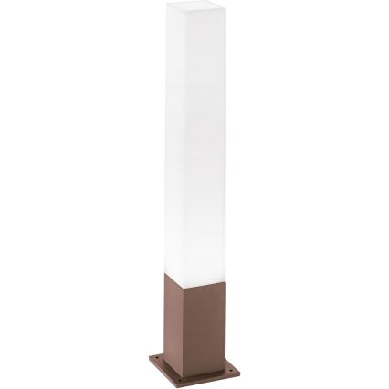 Ideal Lux - Vonkajšia lampa EDO OUTDOOR 1xGX53/15W/230V 79 cm IP65 hnedá