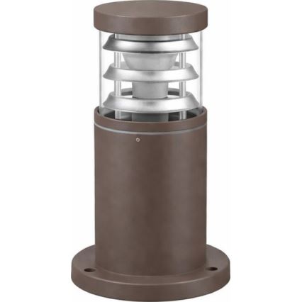 Ideal Lux - Vonkajšia lampa TRONCO 1xE27/42W/230V 25 cm IP65 hnedá
