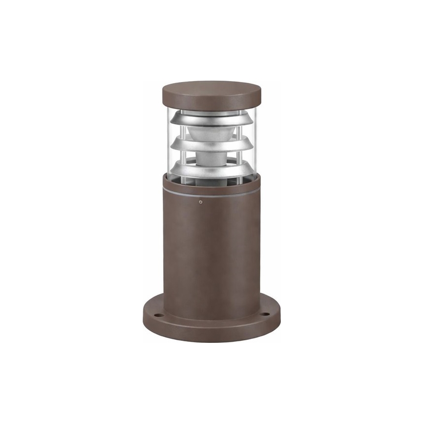 Ideal Lux - Vonkajšia lampa TRONCO 1xE27/42W/230V 25 cm IP65 hnedá