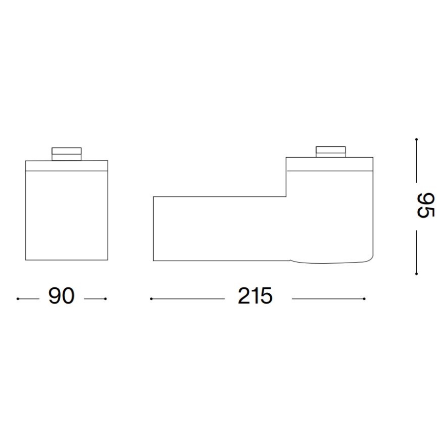 Ideal Lux - Vonkajšia nástenná lampa CLIO 1xE27/42W/230V IP44 biela