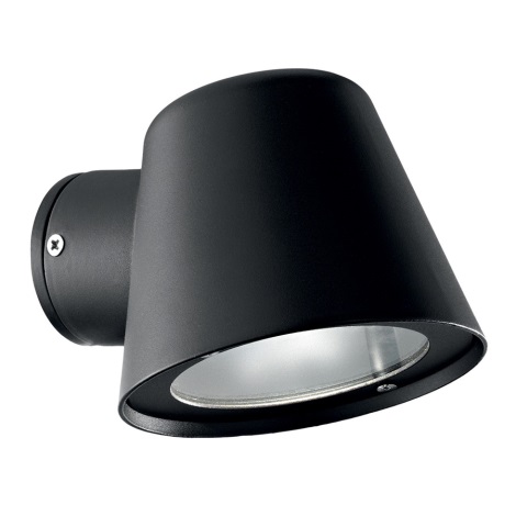 Ideal Lux - Vonkajšie nástenné svietidlo 1xGU10/35W/230V čierna