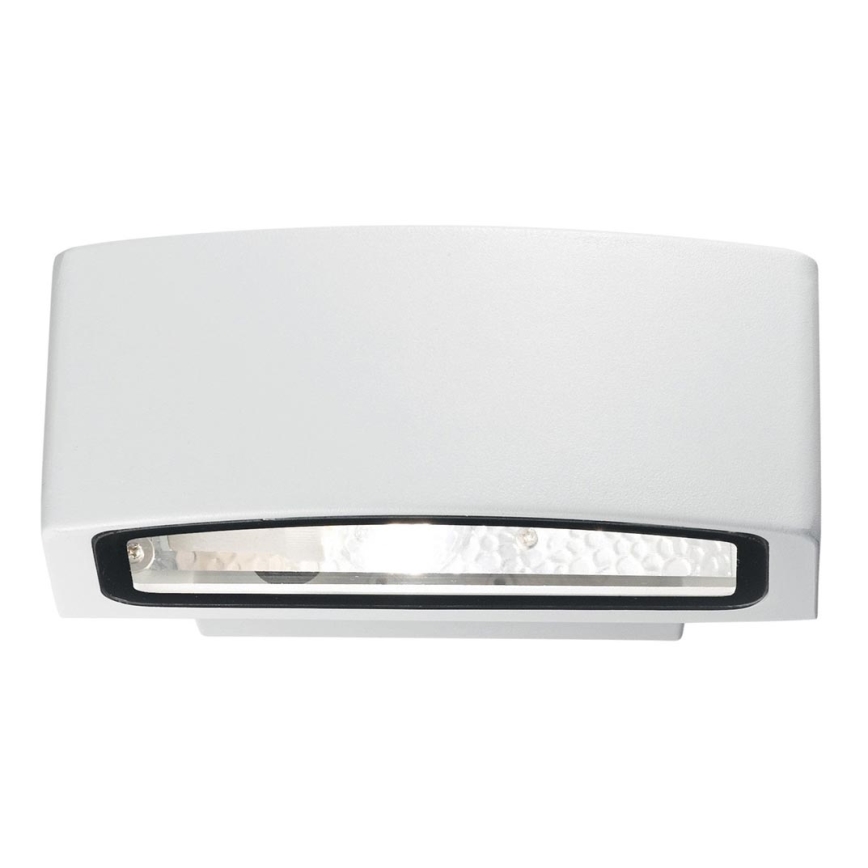 Ideal Lux - Vonkajšie nástenné svietidlo ANDROMEDA 1xE27/60W/230V IP55 biela