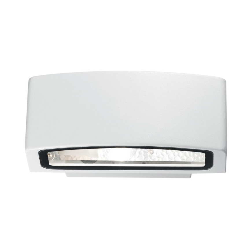 Ideal Lux - Vonkajšie nástenné svietidlo ANDROMEDA 1xE27/60W/230V IP55 biela