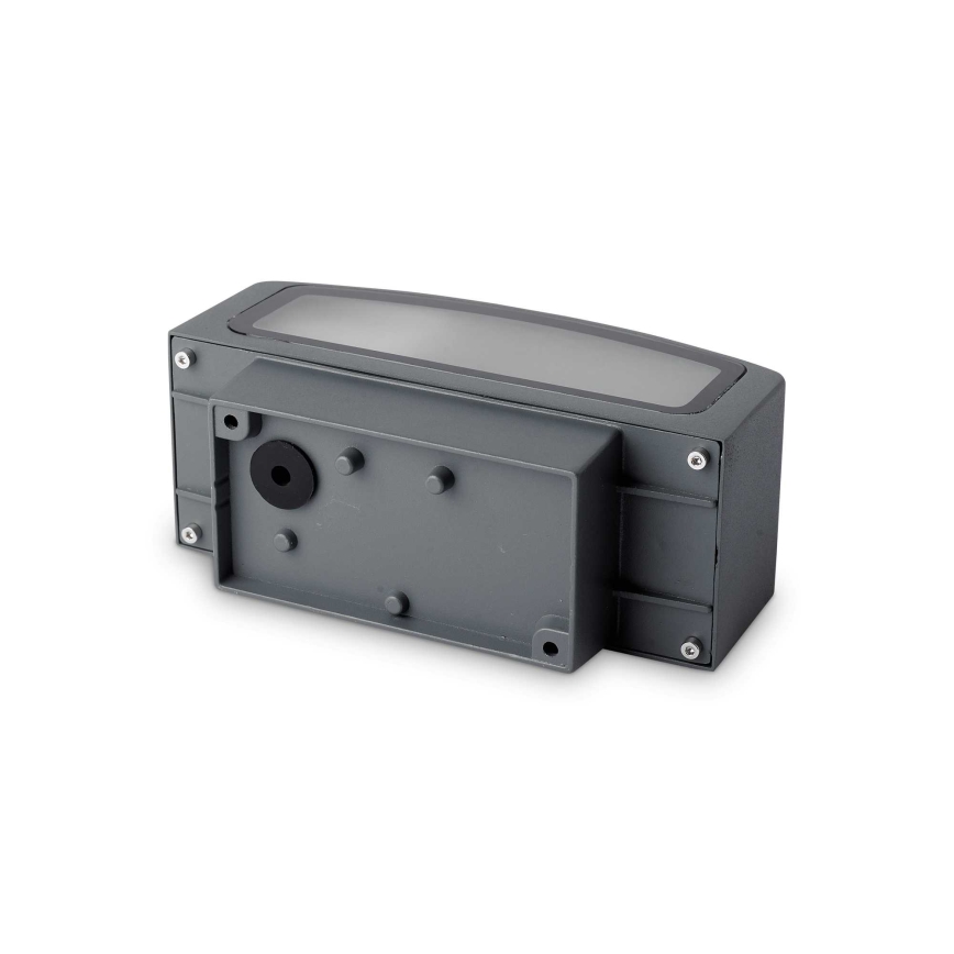 Ideal Lux - Vonkajšie nástenné svietidlo ANDROMEDA 1xE27/60W/230V IP55 čierna