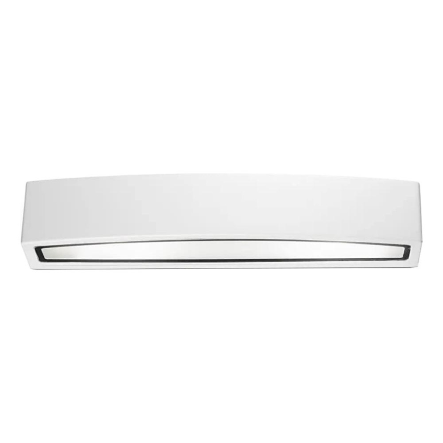 Ideal Lux - Vonkajšie nástenné svietidlo ANDROMEDA 2xE27/60W/230V IP55 biela