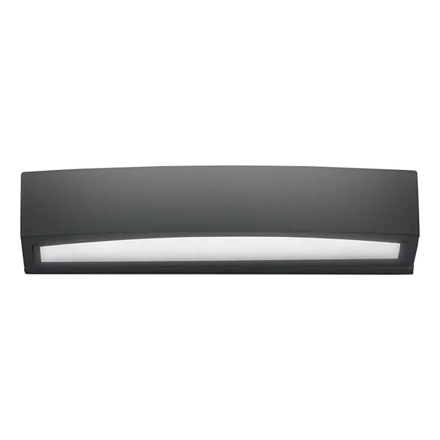 Ideal Lux - Vonkajšie nástenné svietidlo ANDROMEDA 2xE27/60W/230V IP55 čierna