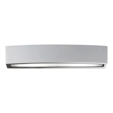 Ideal Lux - Vonkajšie nástenné svietidlo ANDROMEDA 2xE27/60W/230V IP55 šedá