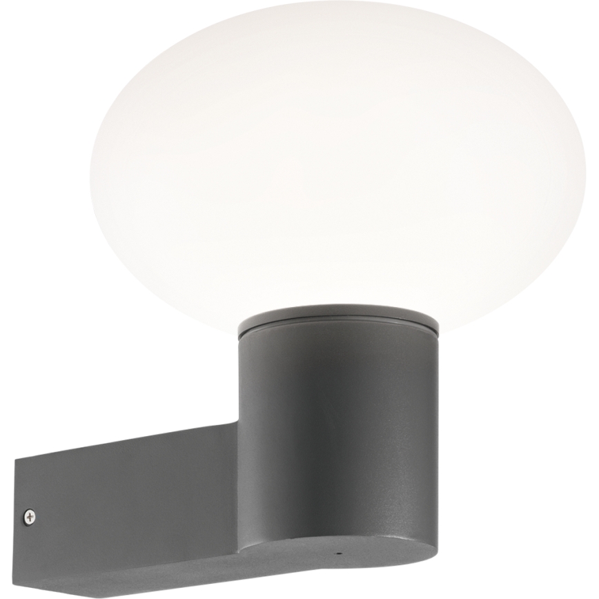 Ideal Lux - Vonkajšie nástenné svietidlo CLIO 1xE27/42W/230V IP44 antracit