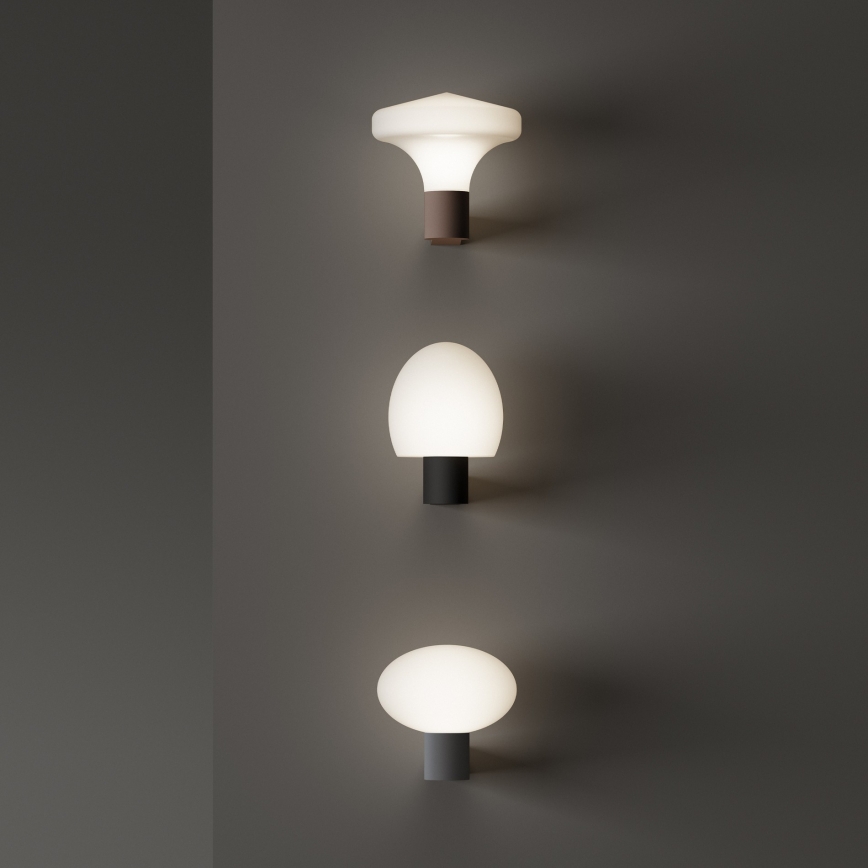 Ideal Lux - Vonkajšie nástenné svietidlo CLIO 1xE27/42W/230V IP44 sivé