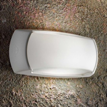 Ideal Lux - Vonkajšie nástenné svietidlo FELIX 1xE27/23W/230V IP66 biela