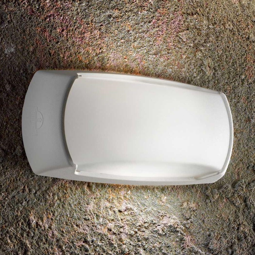 Ideal Lux - Vonkajšie nástenné svietidlo FELIX 1xE27/23W/230V IP66 biela