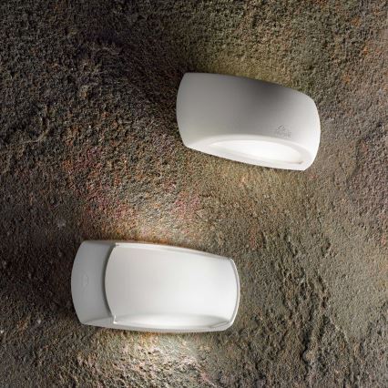 Ideal Lux - Vonkajšie nástenné svietidlo FELIX 1xE27/23W/230V IP66 biela