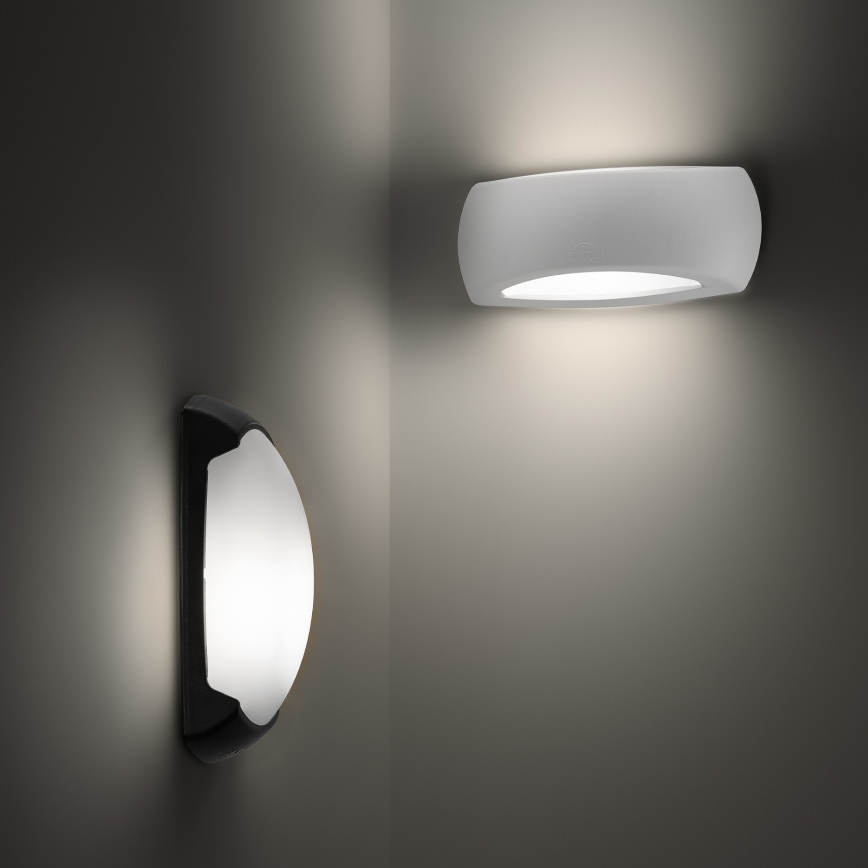 Ideal Lux - Vonkajšie nástenné svietidlo FELIX 1xE27/23W/230V IP66 biela